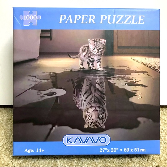 1000-piece paper puzzle - Picture 1 of 3